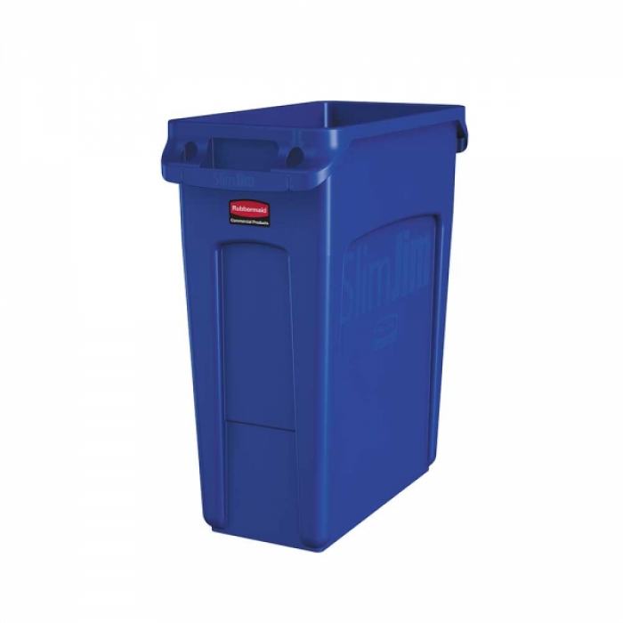 RUBBERMAID Abfallbehälter SLIM JIM 87,0 L 2 Griffe PE